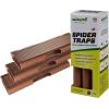 imageRESCUE Spider Traps  Catches Brown Recluse Hobo Spiders Black Widows ampamp Wolf Spiders  3 Pack 9 Traps