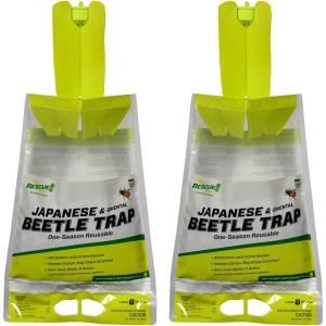 imageRESCUE Japanese Beetle Trap  Reusable Bag  2 Traps
