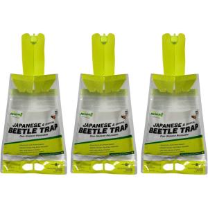 imageRESCUE Japanese Beetle Trap  Reusable Bag  3 Traps