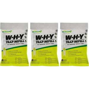 imageRESCUE NonToxic Wasp Hornet Yellowjacket Trap WHY Trap Attractant Refill  2 Week Refill  3 Pack