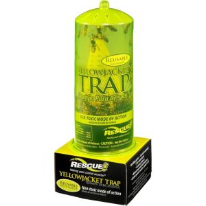 imageRESCUE Reusable Yellowjacket Trap  2 Pack  2 FourWeek Refills1 Pack