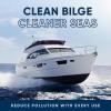 imageEco Strong Bilge Cleaner ampamp Deodorizer  Heavy Duty Formula Digests Odor Causing Sludge Grease Oil Sheen Gasoline  Biodegradable Fish Safe ChemicalFree 128 oz32 Fl Oz Pack of 1