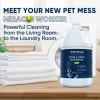 imageEco Strong Pet Stain and Odor Remover  Cat Urine Enzyme Cleaner Destroyer Urine Destroyer for Dogs Pet Urine Enzyme Cleaner  128 Oz128 Fl Oz Pack of 1