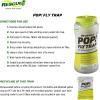 imageRESCUE POP Reusable Fly Trap with FastActing WaterSoluble Attractant for Home ampamp Agricultural Settings Durable Recyclable Plastic Pack of 4
