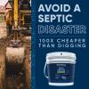 imageSeptic Tank Shock Treatment  Bio Enzyme Septic Safe Clears Leach ampamp Drain Fields Dissolves Organic Solids Grease Hair  Drain Deodorizer 75 LBS75 Pound Pack of 1