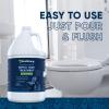 imageSeptic Tank Treatment 1 Gallon Professional Grade Liquid  Live Bacteria ampamp Enzyme Formula  Erase Septic Odor ampamp Prevent Septic Backups