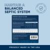 imageSeptic Tank Treatment Packets  Enzyme Rapid Action Breaks Down Grease Paper Organic Solids  Controls Drain ampamp Septic Odors  Eco Safe Sewage Backup Prevention Pack of 61 Ounce Pack of 24