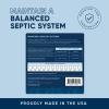 imageSeptic Tank Treatment Packets  Enzyme Rapid Action Breaks Down Grease Paper Organic Solids  Controls Drain ampamp Septic Odors  Eco Safe Sewage Backup Prevention Pack of 61 Ounce Pack of 6