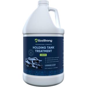 imageEco Strong RV Toilet Treatment  RV Black Tank Treatment  RV Holding Tank Digestor Odor Eliminator and Cleaner  Perfect for Campers RVs Boats 17 Treatments LavenderLavender Scented  128 oz