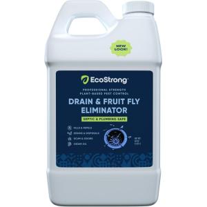 imageFruit Fly Drain Treatment  Drain Fly Eliminator  AllNatural Eliminates Gnats Sewer Flies and More  Works in All Drains  1 Gallon64 Fl Oz Pack of 1