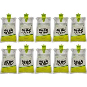 imageRESCUE Big Bag Fly Trap  Disposable Outdoor Use  10 Traps