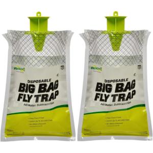 imageRESCUE Big Bag Fly Trap  Disposable Outdoor Use  2 Traps2 Pack