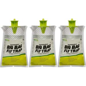 imageRESCUE Big Bag Fly Trap  Disposable Outdoor Use  3 Traps