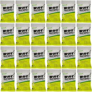 imageRESCUE NonToxic Wasp Hornet Yellowjacket Trap WHY Trap Attractant Refill  2 Week Refill  24 Pack