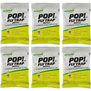 imageRESCUE POP Fly Trap Bait Refill  Outdoor Use  6 Pack