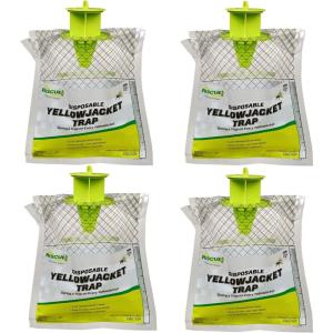 imageRESCUE Disposable Yellowjacket Trap  Central ampamp Eastern Formula  4 Traps