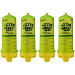 imageRESCUE Reusable Yellowjacket Trap  Includes Attractant  4 Traps