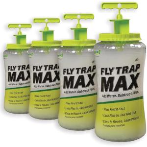 imageRESCUE Fly Trap Max  Extra Large Reusable Outdoor Fly Trap4 Traps