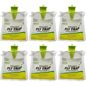 imageRescue Outdoor Disposable Hanging Fly Trap  6 Traps