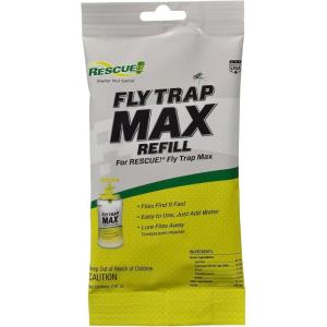 image:imageRESCUE Fly Trap Max Refill  Large Reusable Outdoor Fly Trap Refill Only  12 PackOne Size