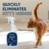 image:imageEco Strong Cat Stain And Odor Remover Enzyme Urine Odor Neutralizer  Stain Remover for Carpet Litter Boxes Bedding and Laundry Citrus Scent Gallon Value Size32 Ounce Pack of 1