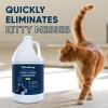 image:imageEco Strong Cat Stain And Odor Remover Enzyme Urine Odor Neutralizer  Stain Remover for Carpet Litter Boxes Bedding and Laundry Citrus Scent Gallon Value Size128 Fl Oz Pack of 1