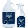 image:imageEco Strong Cat Stain And Odor Remover Enzyme Urine Odor Neutralizer  Stain Remover for Carpet Litter Boxes Bedding and Laundry Citrus Scent Gallon Value Size160 Fl Oz
