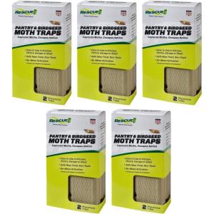 image:imageRESCUE Pantry amp Birdseed Moth Traps with Pheromone Lure  5 Pack  10 Traps